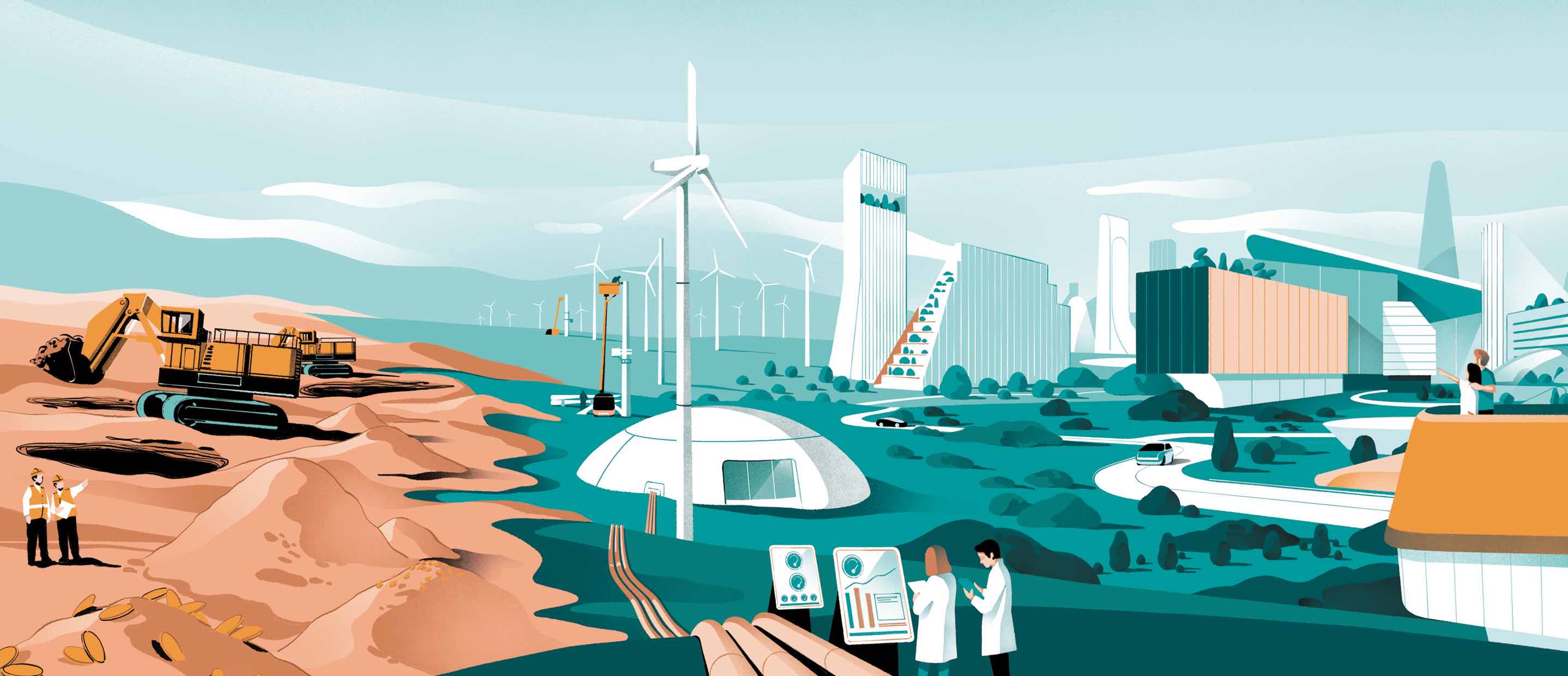 Infrastructure: Supporting a sustainable future | Deutsche wealth management services