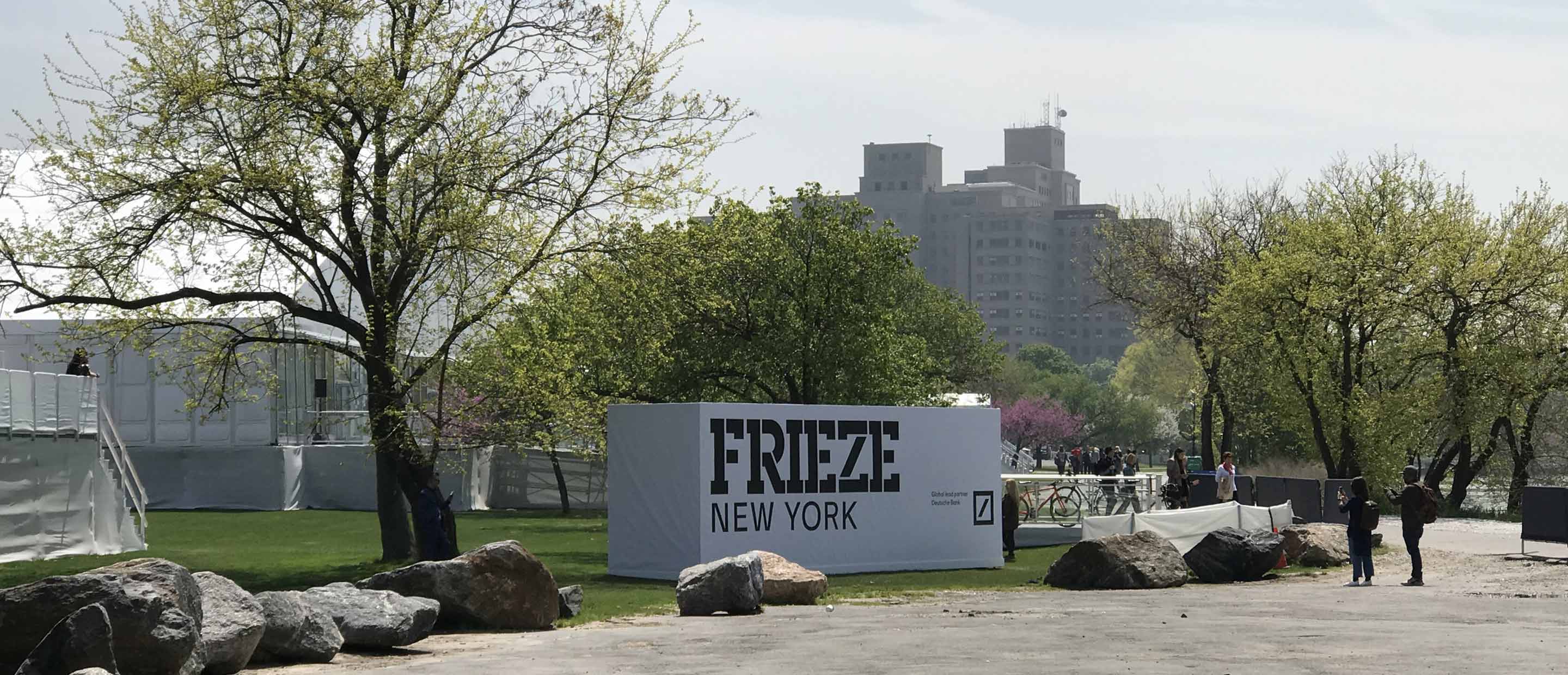 Frieze New York 2019 Deutsche Bank banner