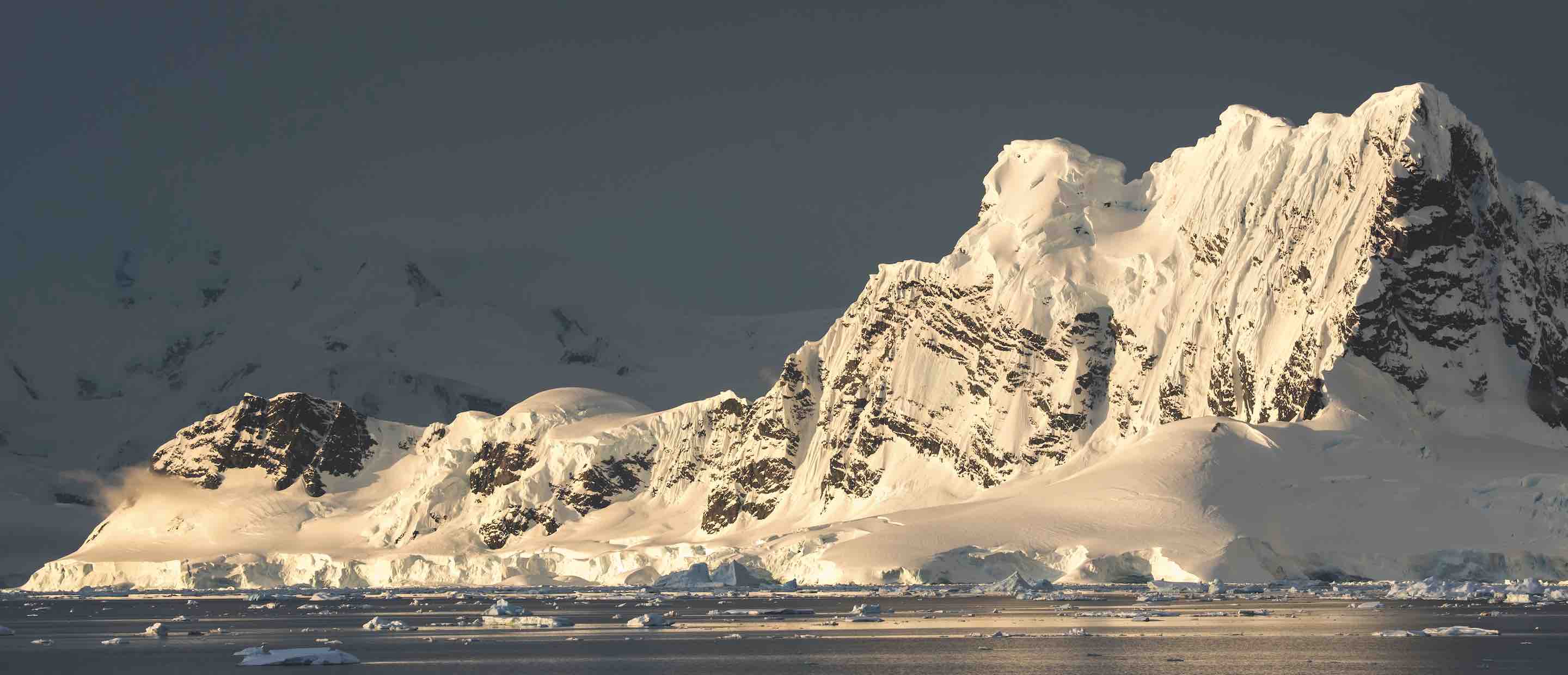 Paradise Bay on the Antarctic Peninsula