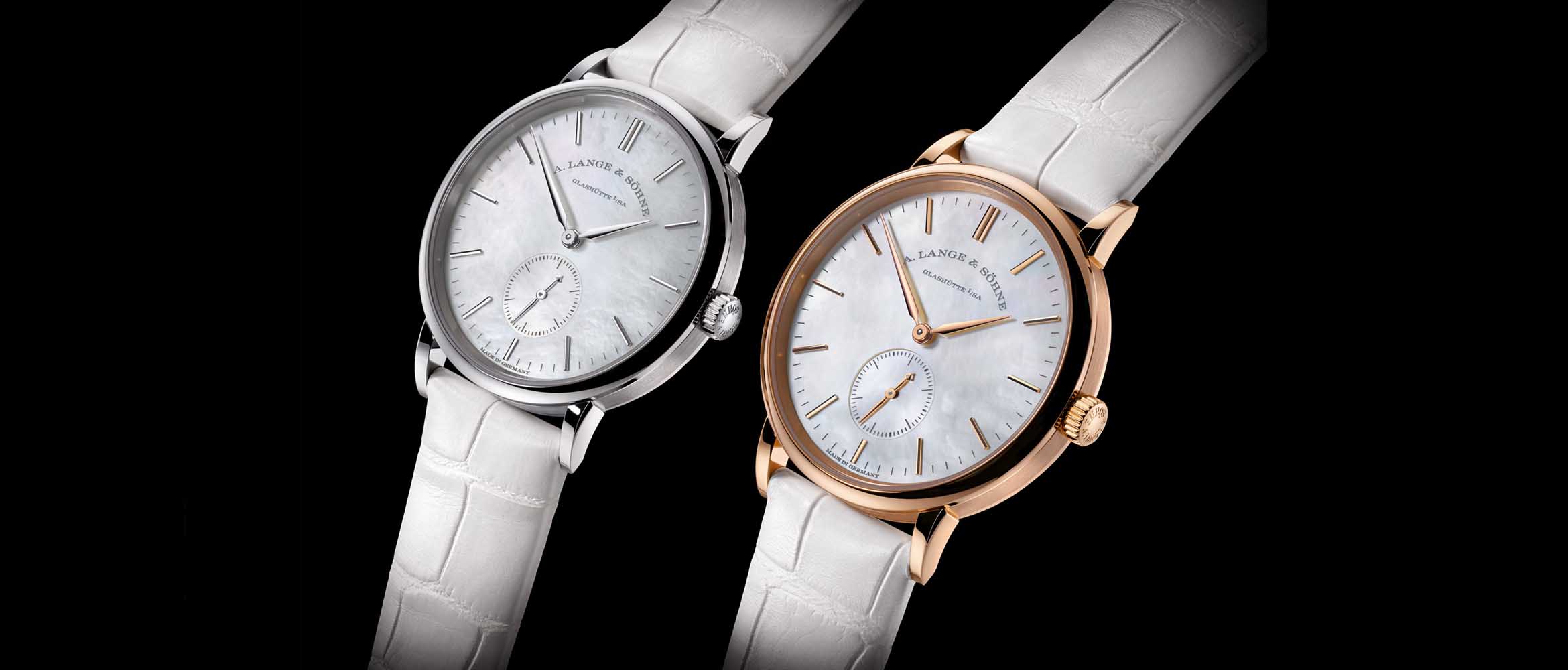 Watchmakers A. Lange & Söhne presented additional models for its Saxonia line